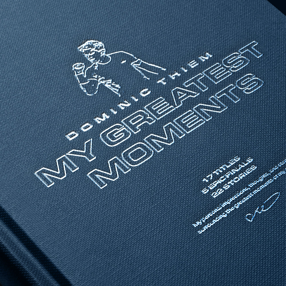 Hardcover book "MY GREATEST MOMENTS"